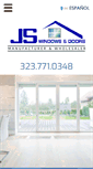 Mobile Screenshot of jswindowscorp.com